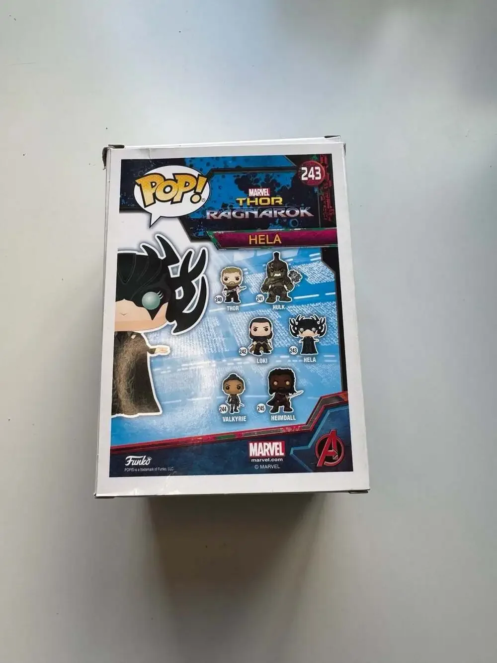 Funko POP! Marvel Thor Ragnarok Hela Vinyl Figure 243